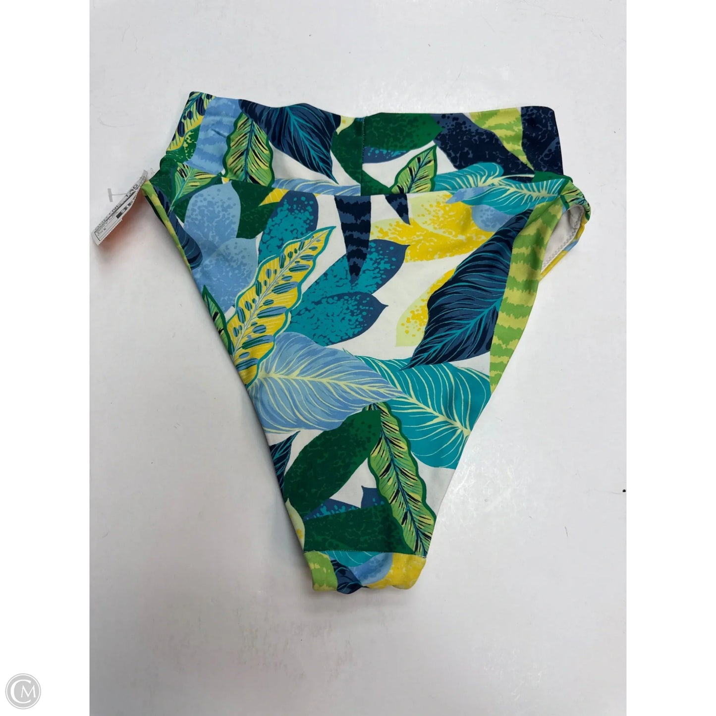 Swimsuit 2pc By Aerie In Green & Yellow, Size: S
