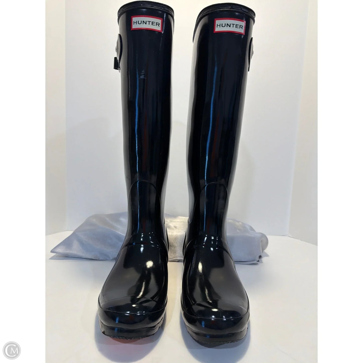 Boots Rain By Hunter In Black, Size: 8
