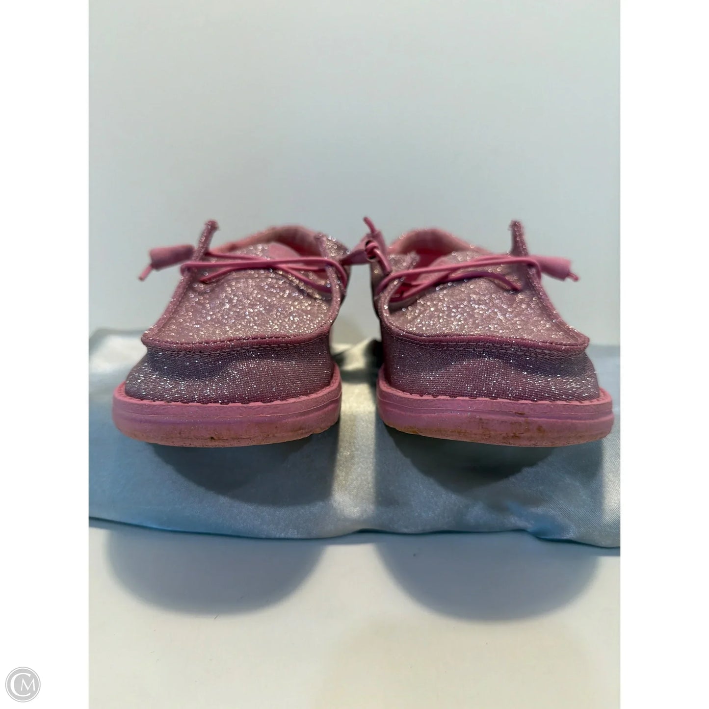 Shoes Flats By Hey Dude In Pink, Size: 8