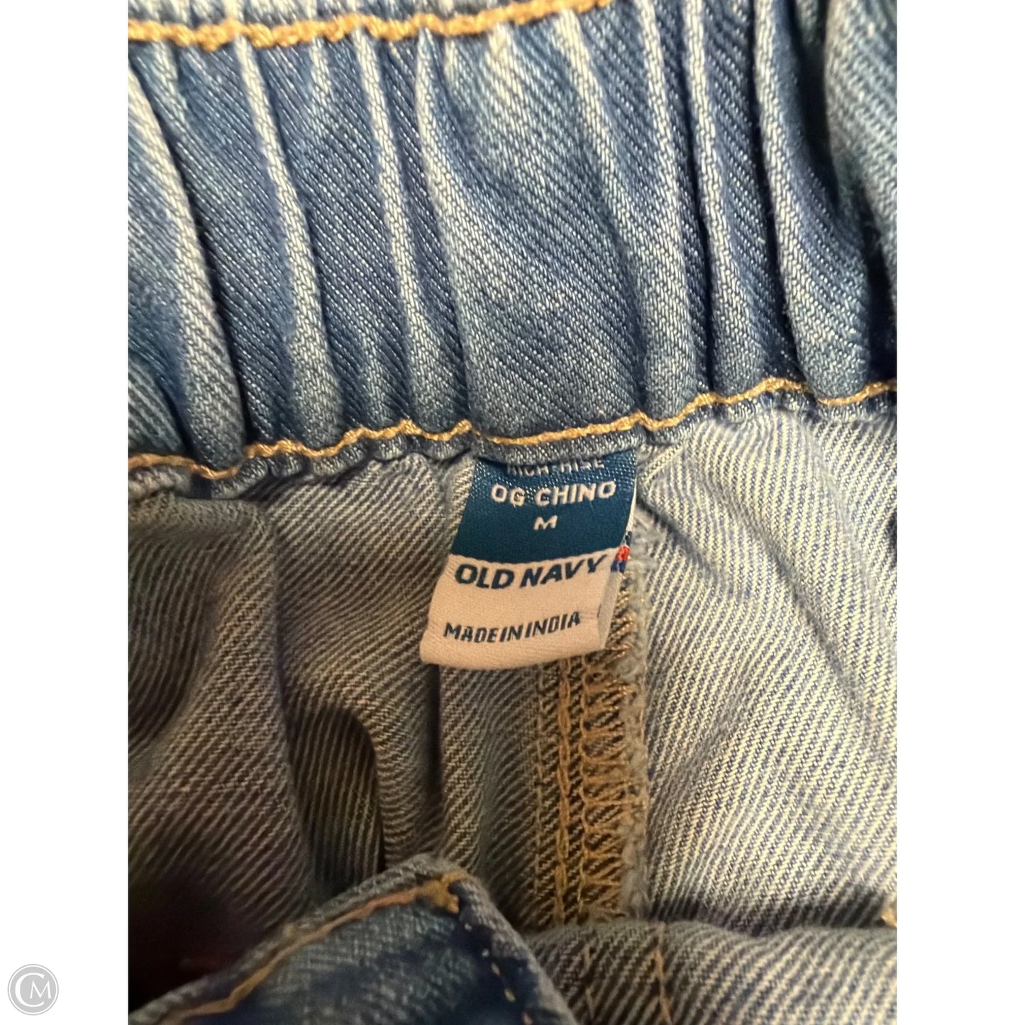 Jeans Flared By Old Navy In Blue Denim, Size: M