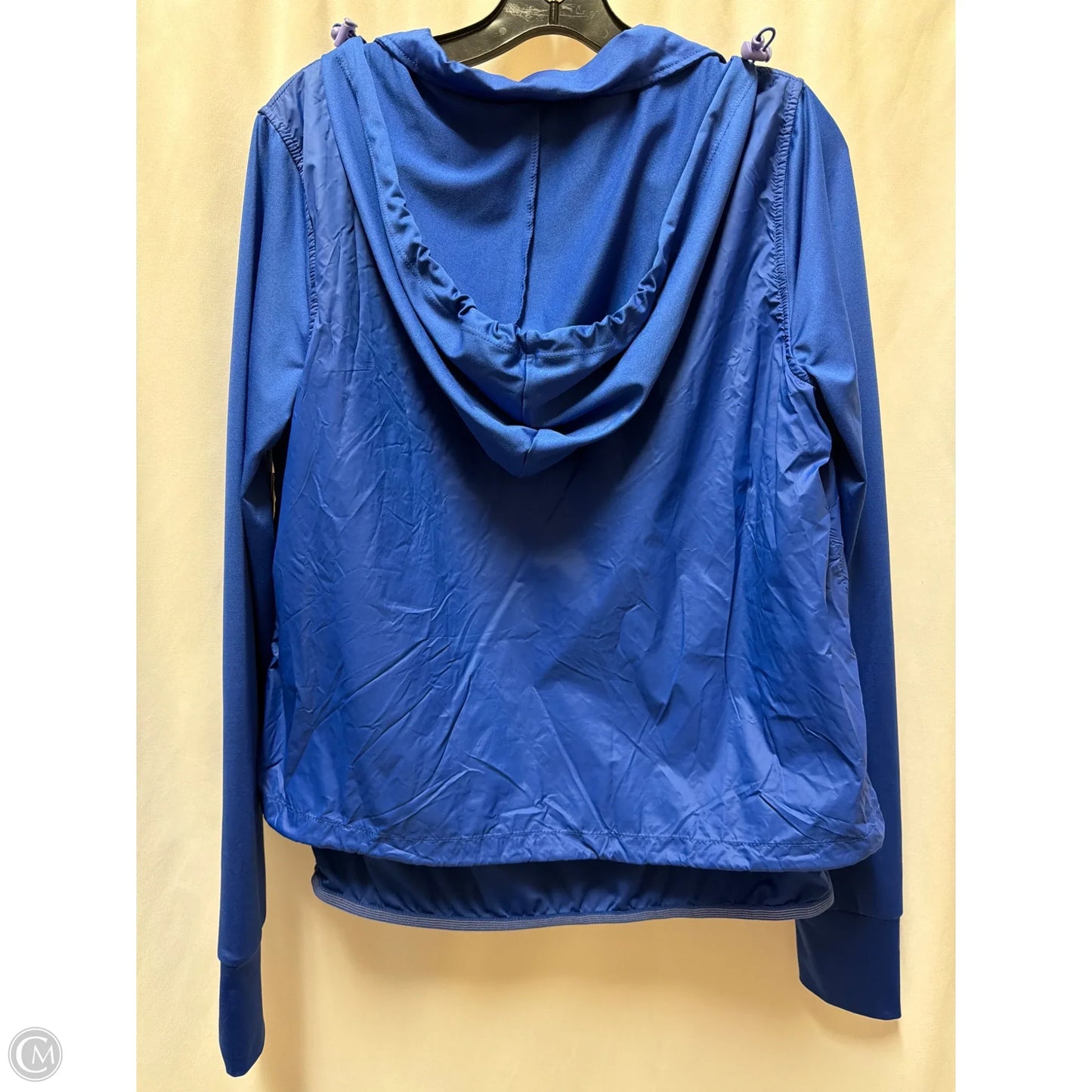 Athletic Jacket By Avia In Blue, Size: M