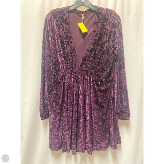 Dress Casual Midi By Free People In Purple, Size: S