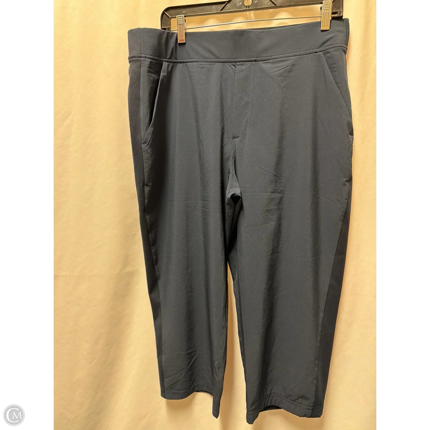 Athletic Capris By Athleta In Navy, Size: L