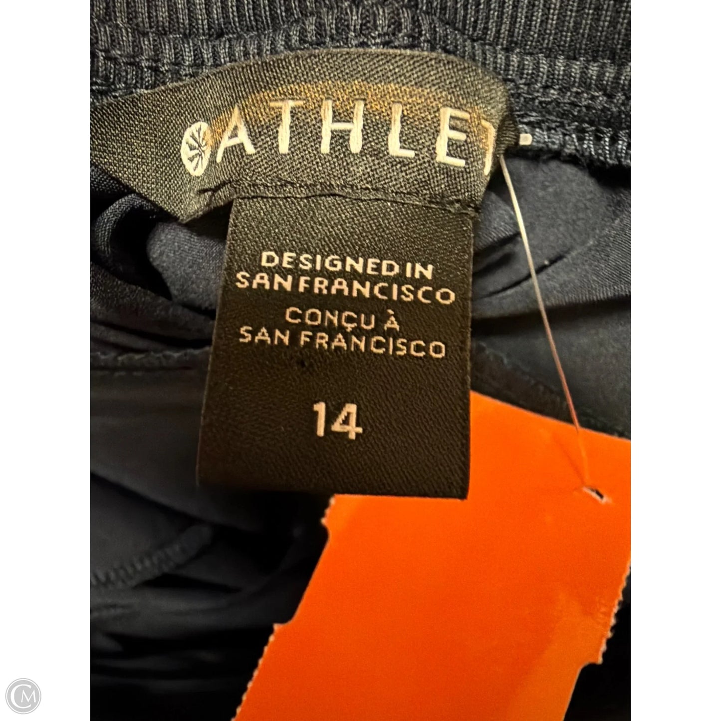 Athletic Capris By Athleta In Navy, Size: L