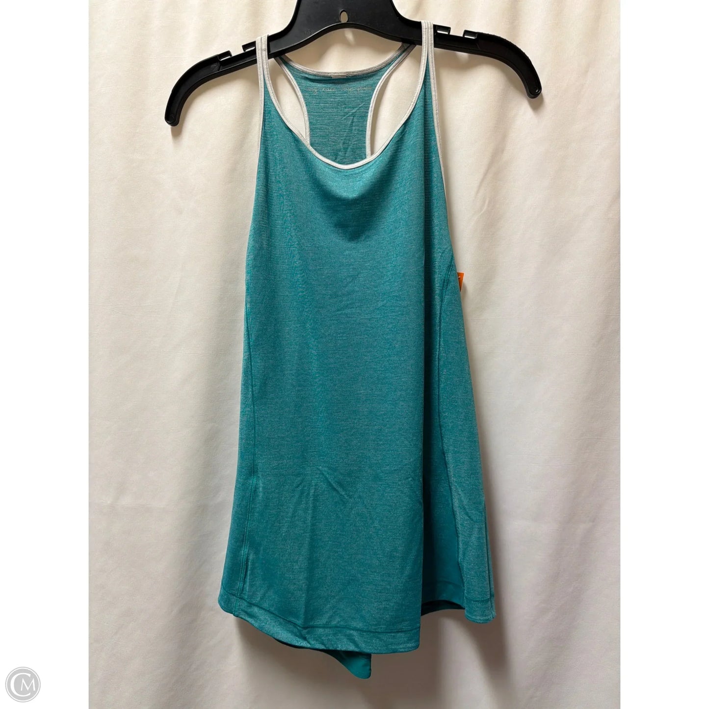 Athletic Tank Top By Lululemon In Teal, Size: M