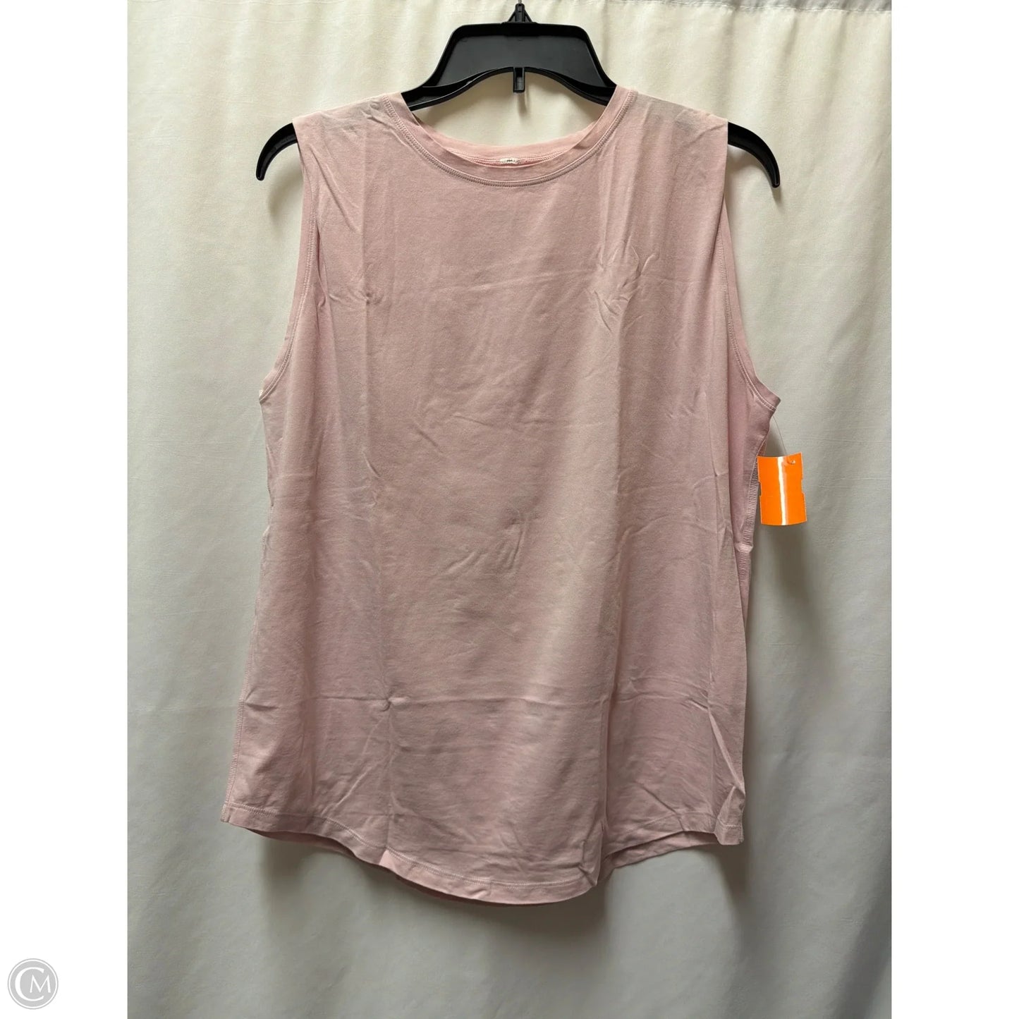 Athletic Tank Top By Lululemon In Pink, Size: M