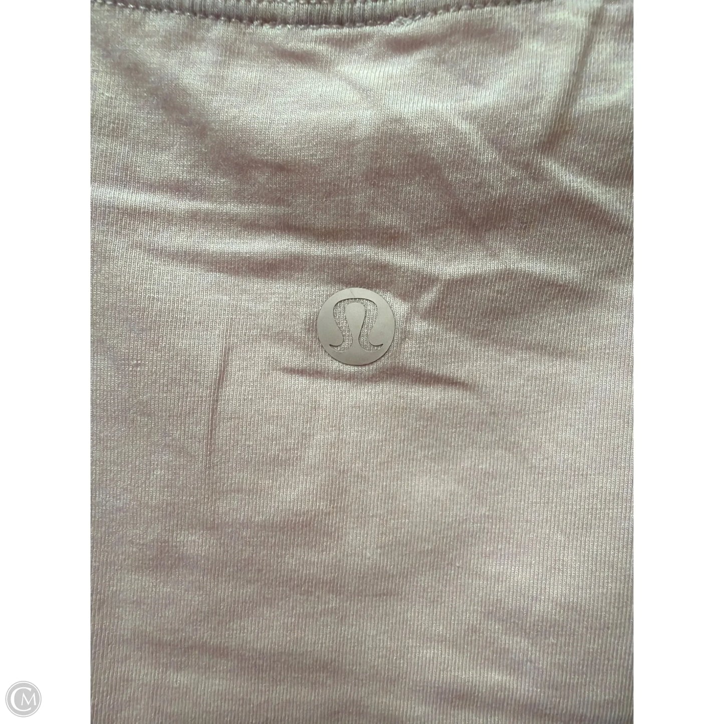 Athletic Tank Top By Lululemon In Pink, Size: M