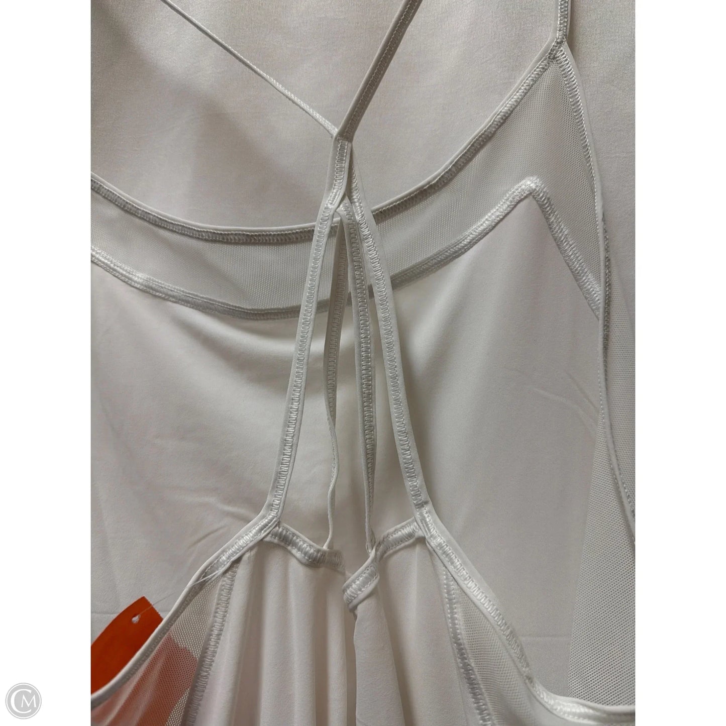 Athletic Tank Top By Lululemon In White, Size: L