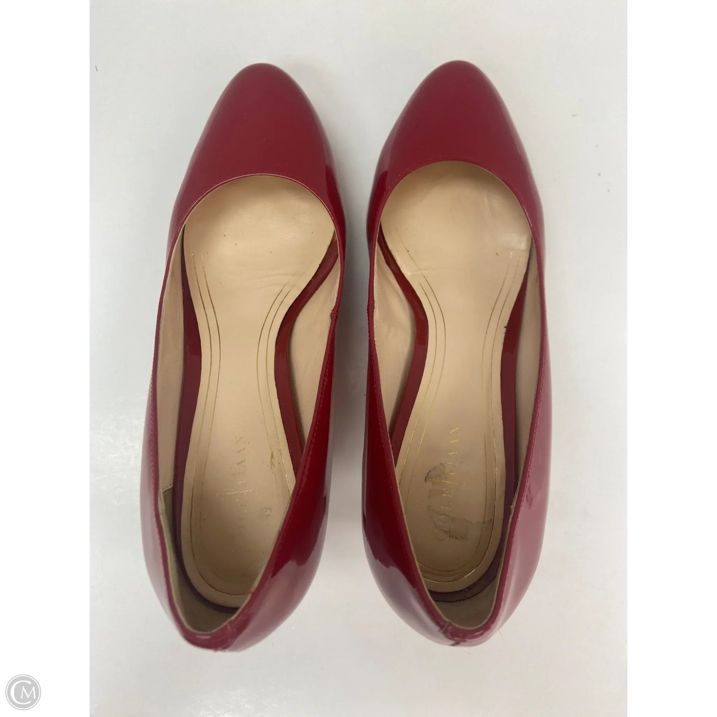 Sandals Heels Kitten By Cole-haan In Red, Size: 7