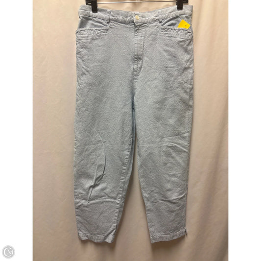 Pants Other By Talbots In Blue & White, Size: 12