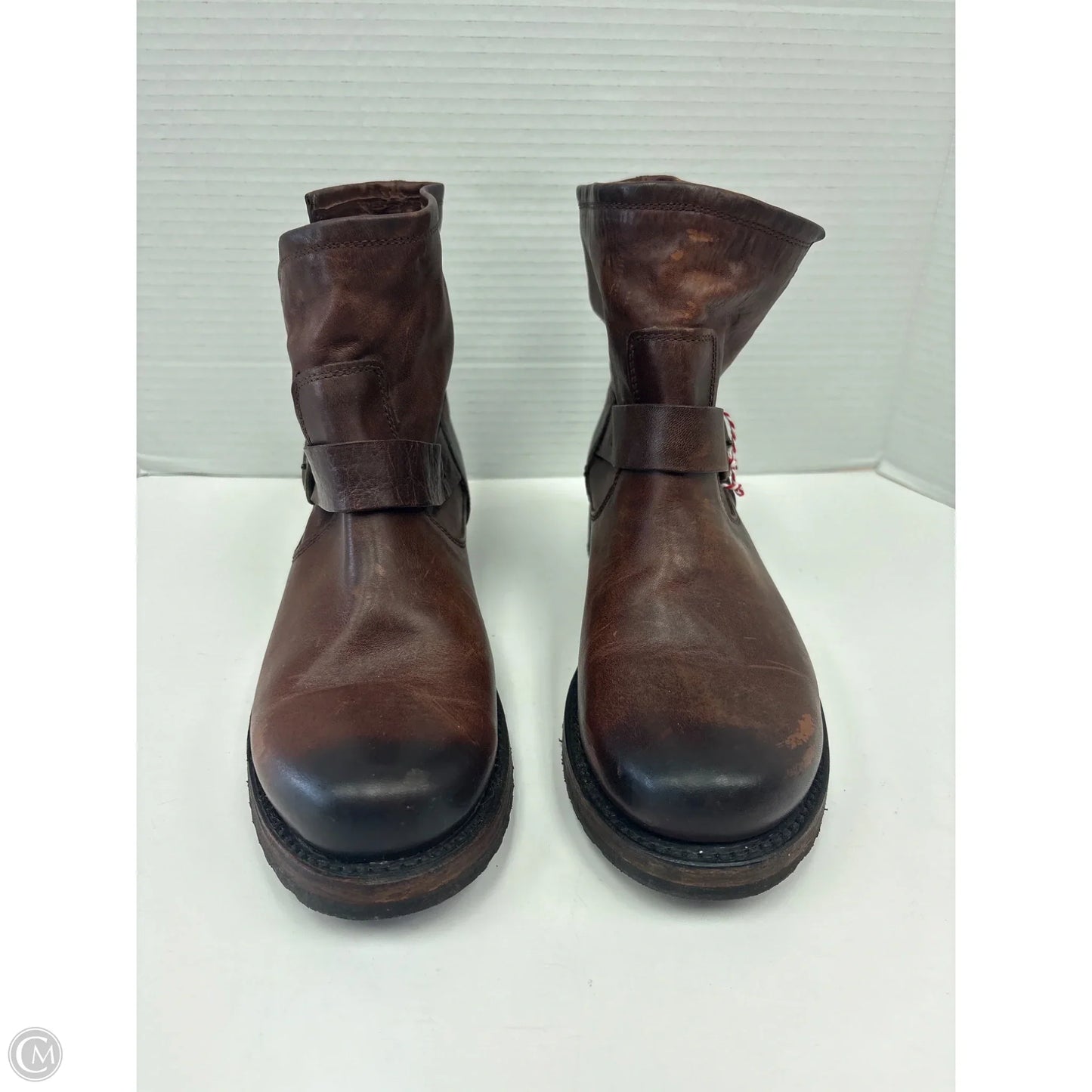 Boots Designer By Frye In Brown, Size: 8