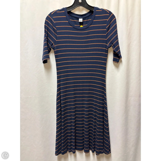 Dress Casual Midi By Old Navy In Navy, Size: S