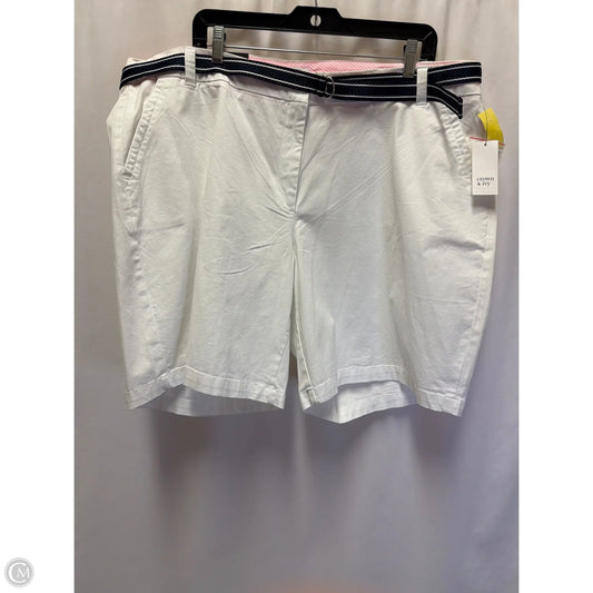 Shorts By Crown And Ivy In White, Size: 20