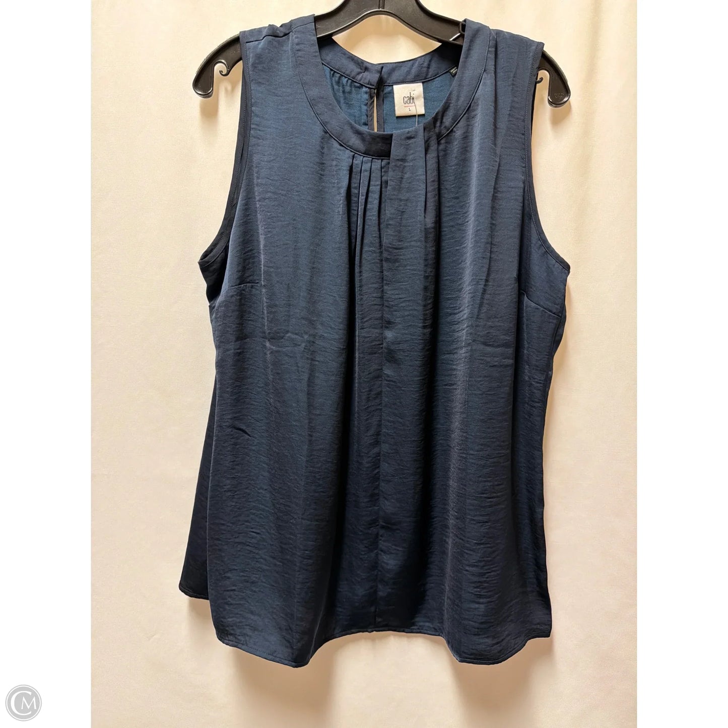 Tank Top By Cabi In Navy, Size: L