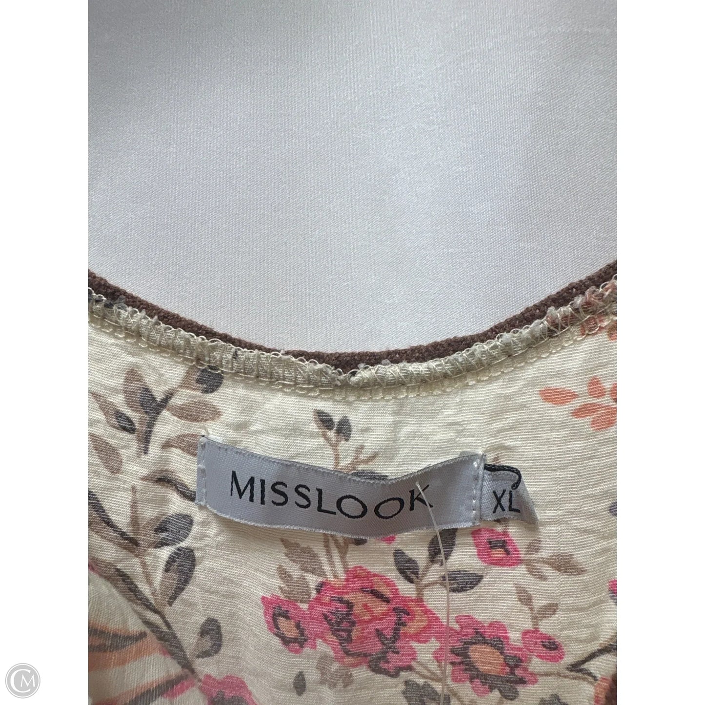 Dress Casual Maxi By Misslook In Tan, Size: Xl