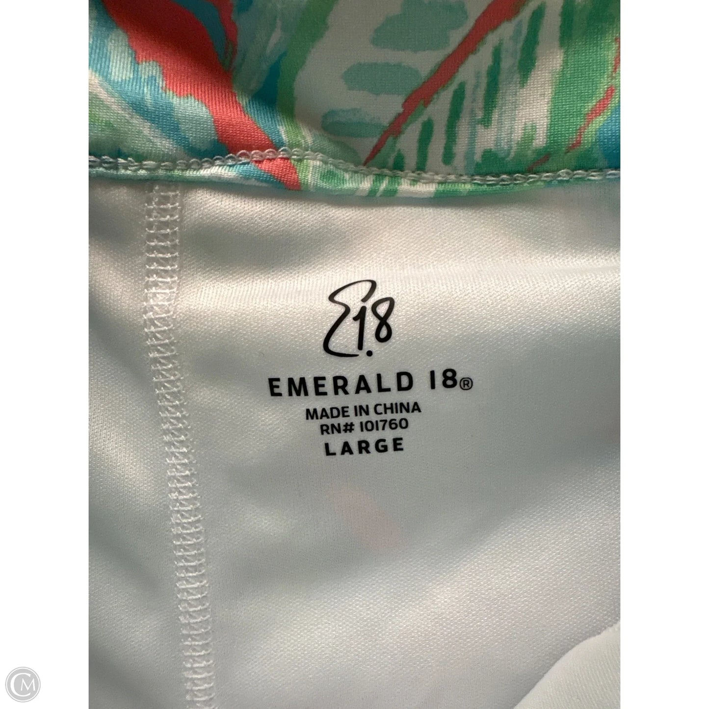 Skort By Clothes Mentor In Green, Size: L