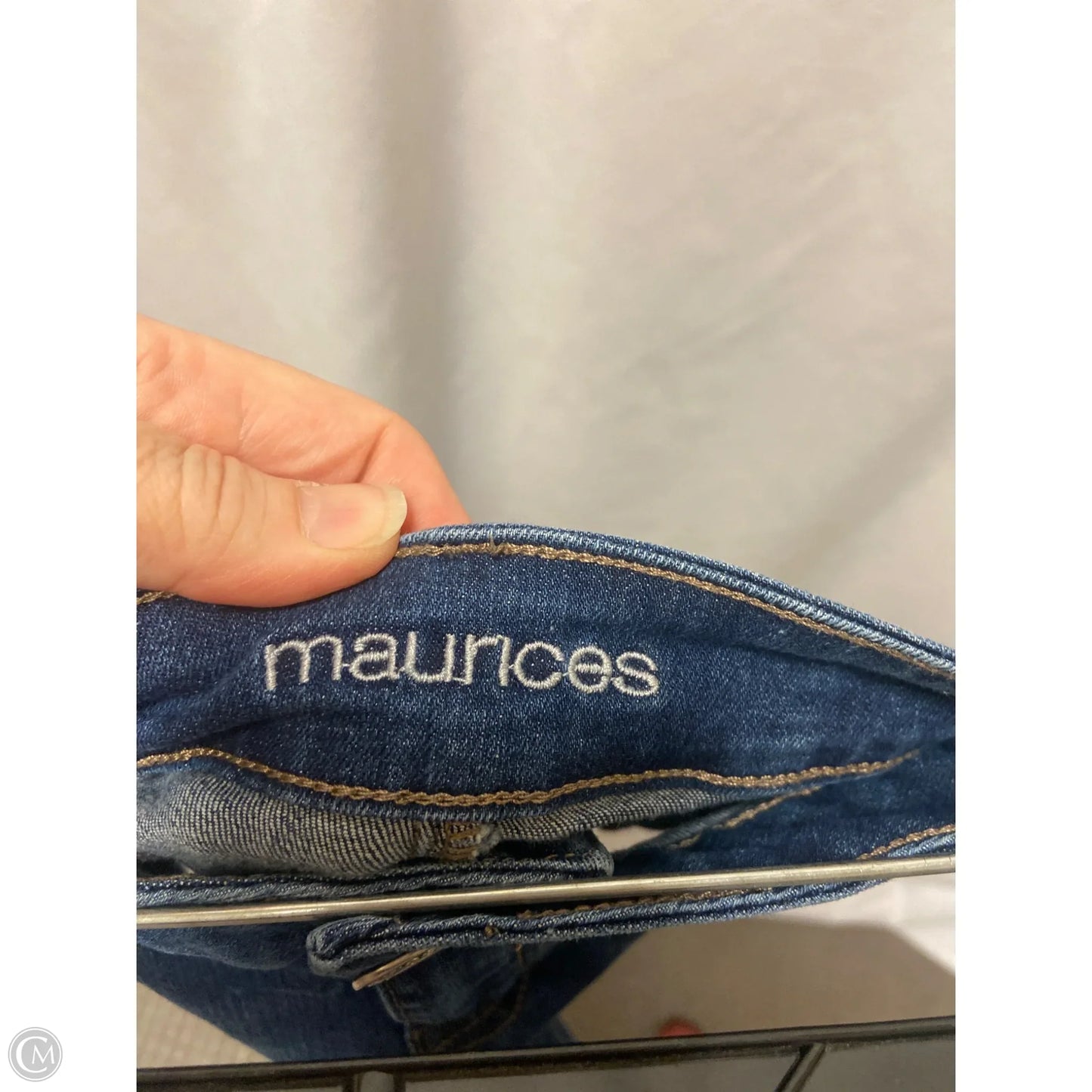 Shorts By Maurices In Blue Denim, Size: 14