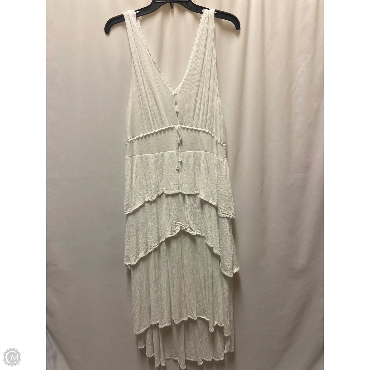 Dress Casual Maxi By Jessica Simpson In White, Size: L