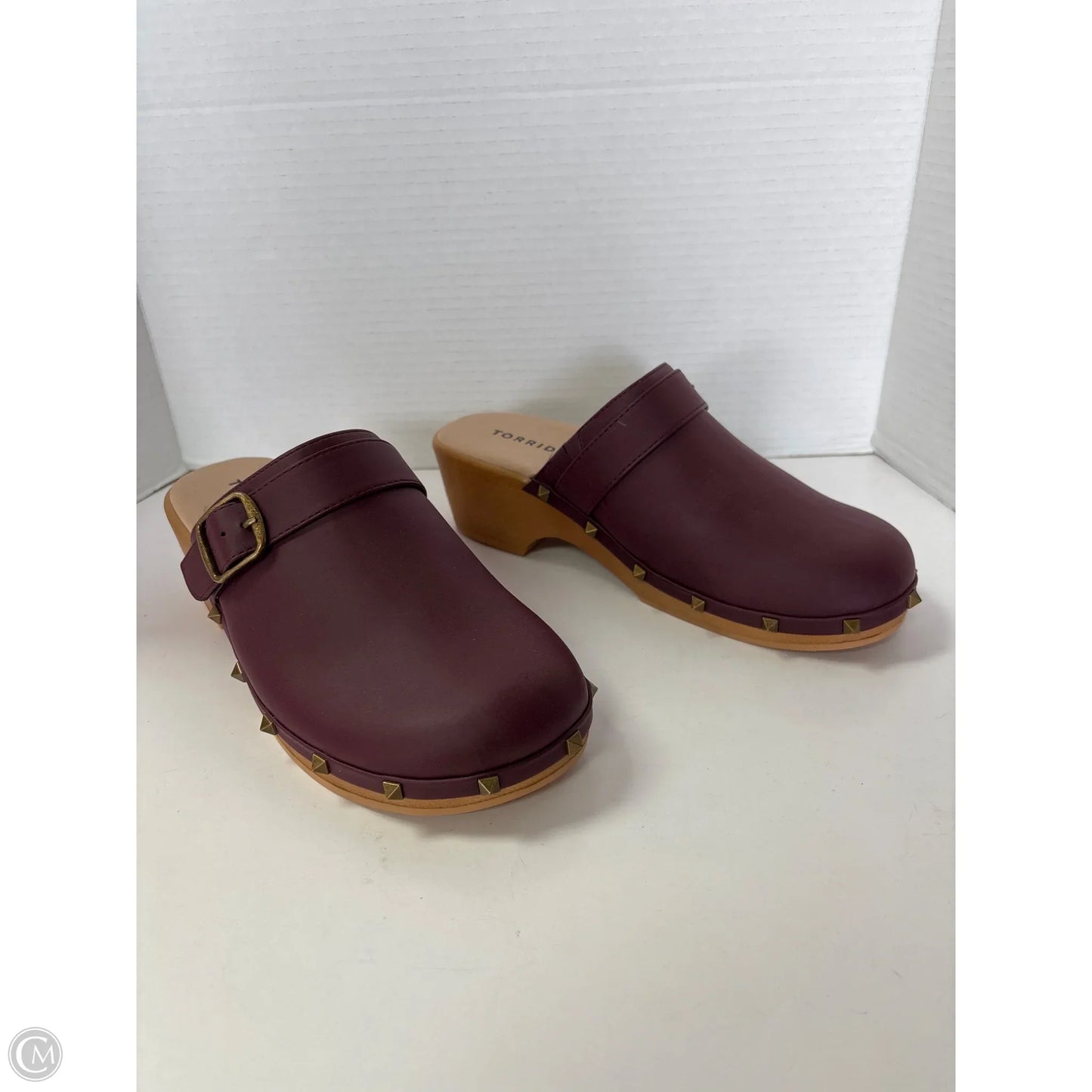 Shoes Heels Block By Torrid In Purple, Size: 8.5