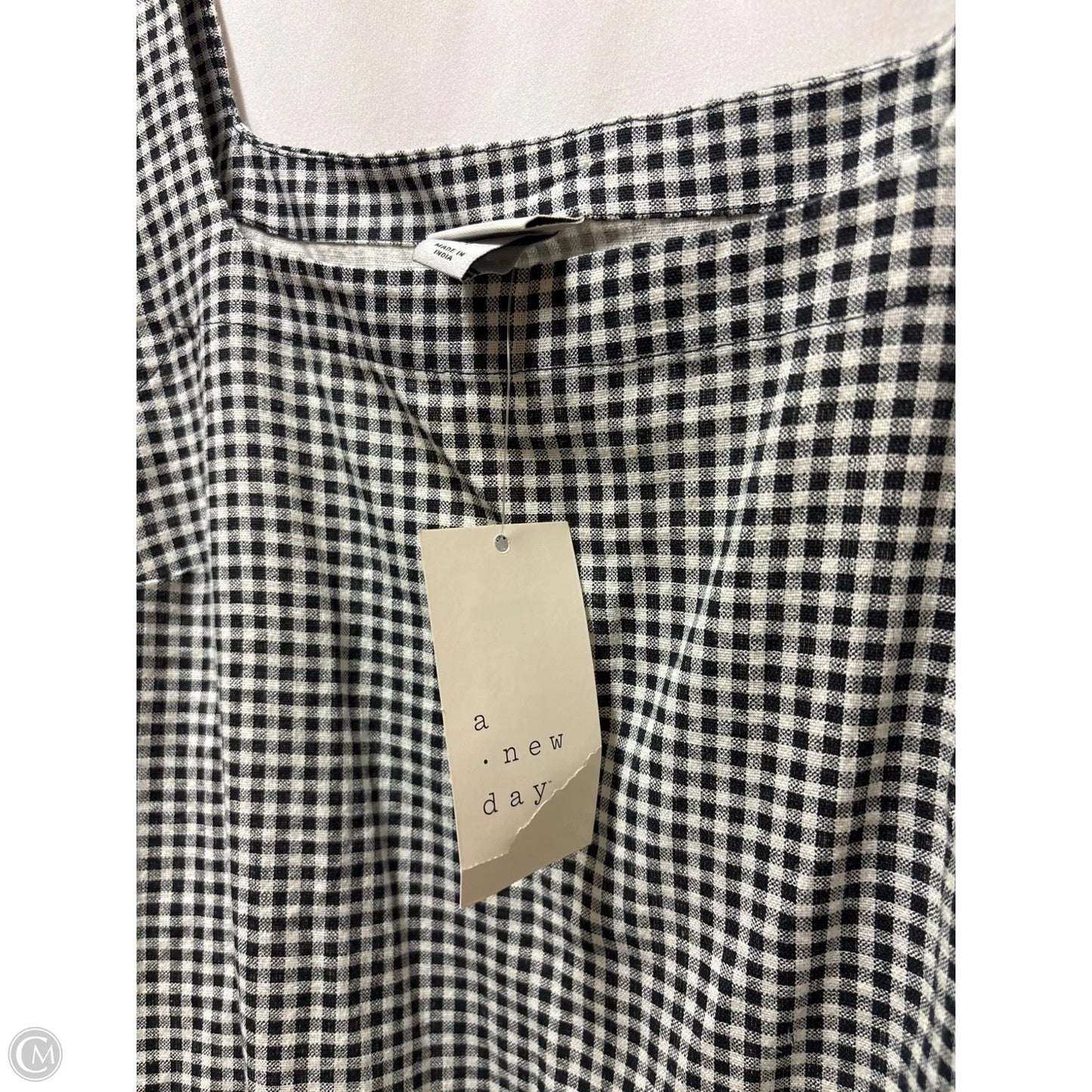 Top Sleeveless By A New Day In Black & White, Size: M
