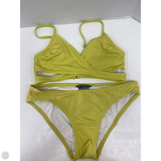 Swimsuit 2pc By Vince Camuto In Yellow, Size: Xs
