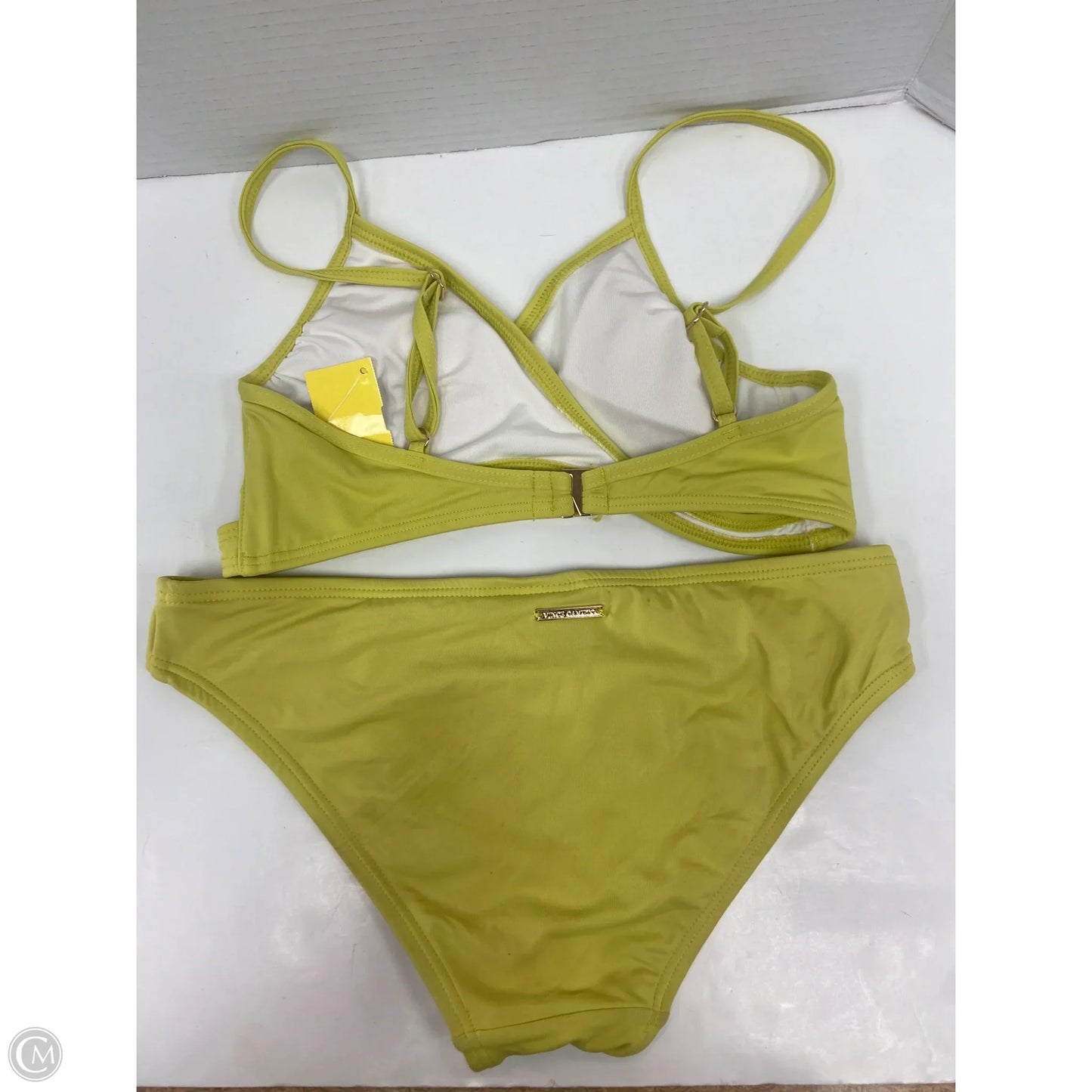 Swimsuit 2pc By Vince Camuto In Yellow, Size: Xs