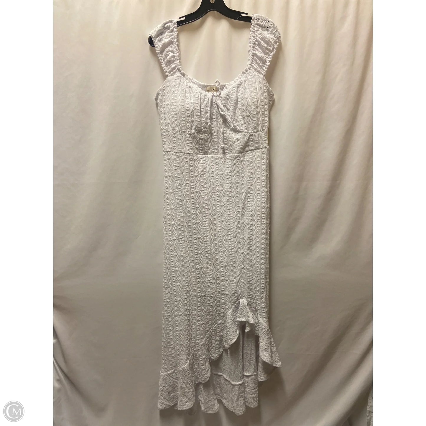 Dress Casual Maxi By Derek Heart In White, Size: Xl