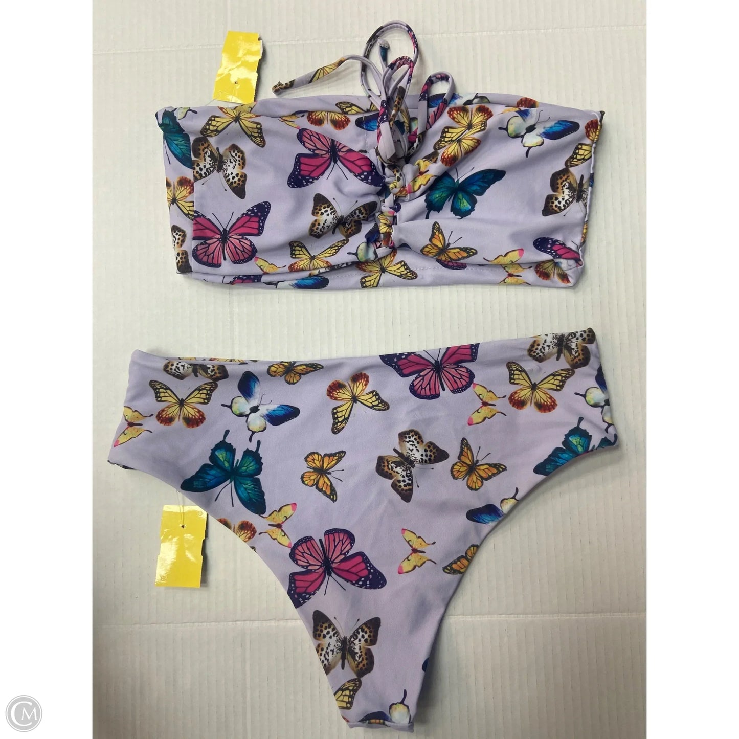 Swimsuit 2pc By Shein In Purple, Size: M
