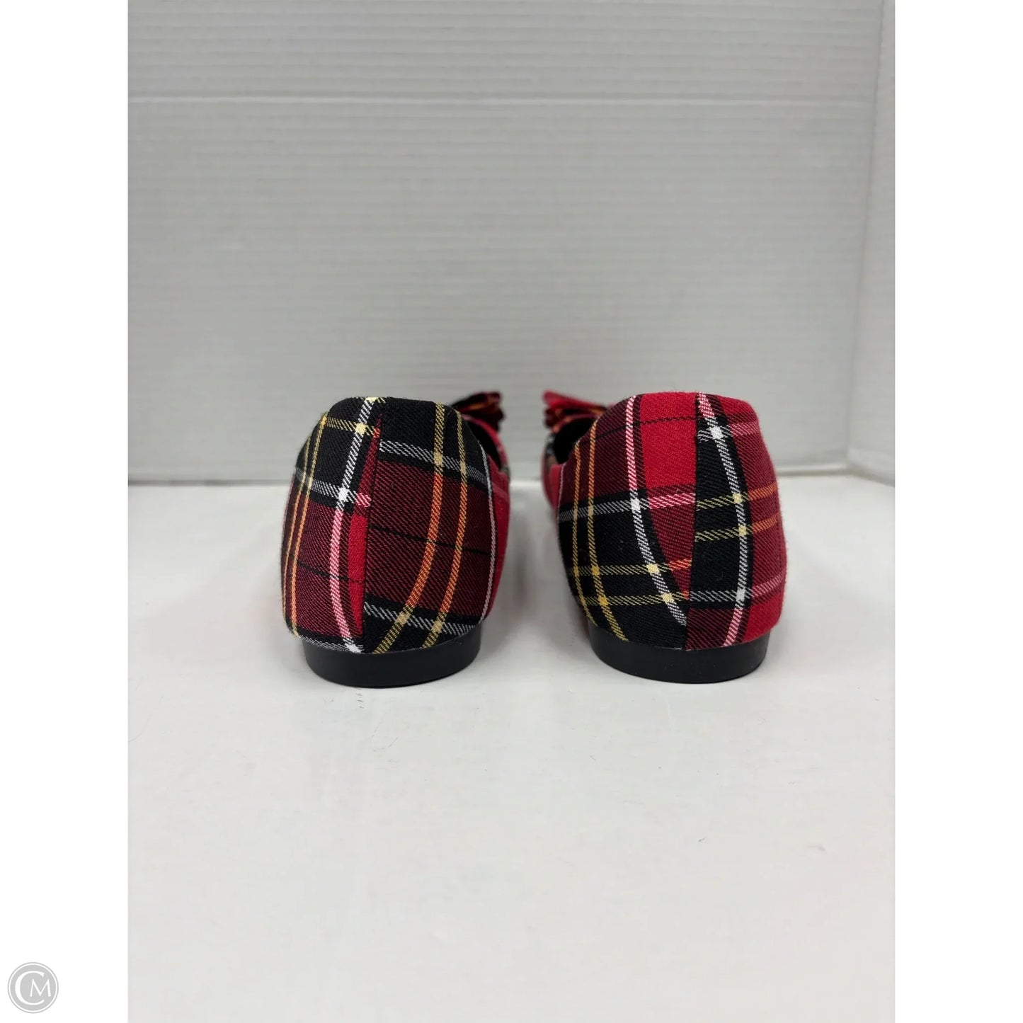 Shoes Flats By Clothes Mentor In Red, Size: 10