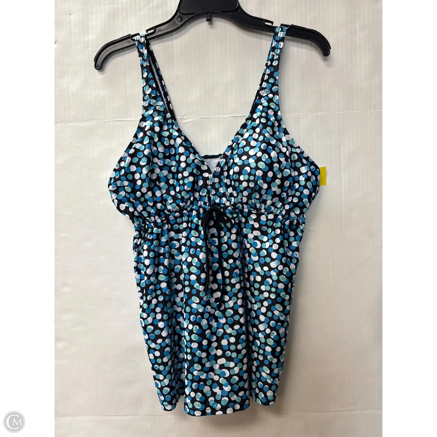 Swimsuit Top By Clothes Mentor In Blue, Size: Xl