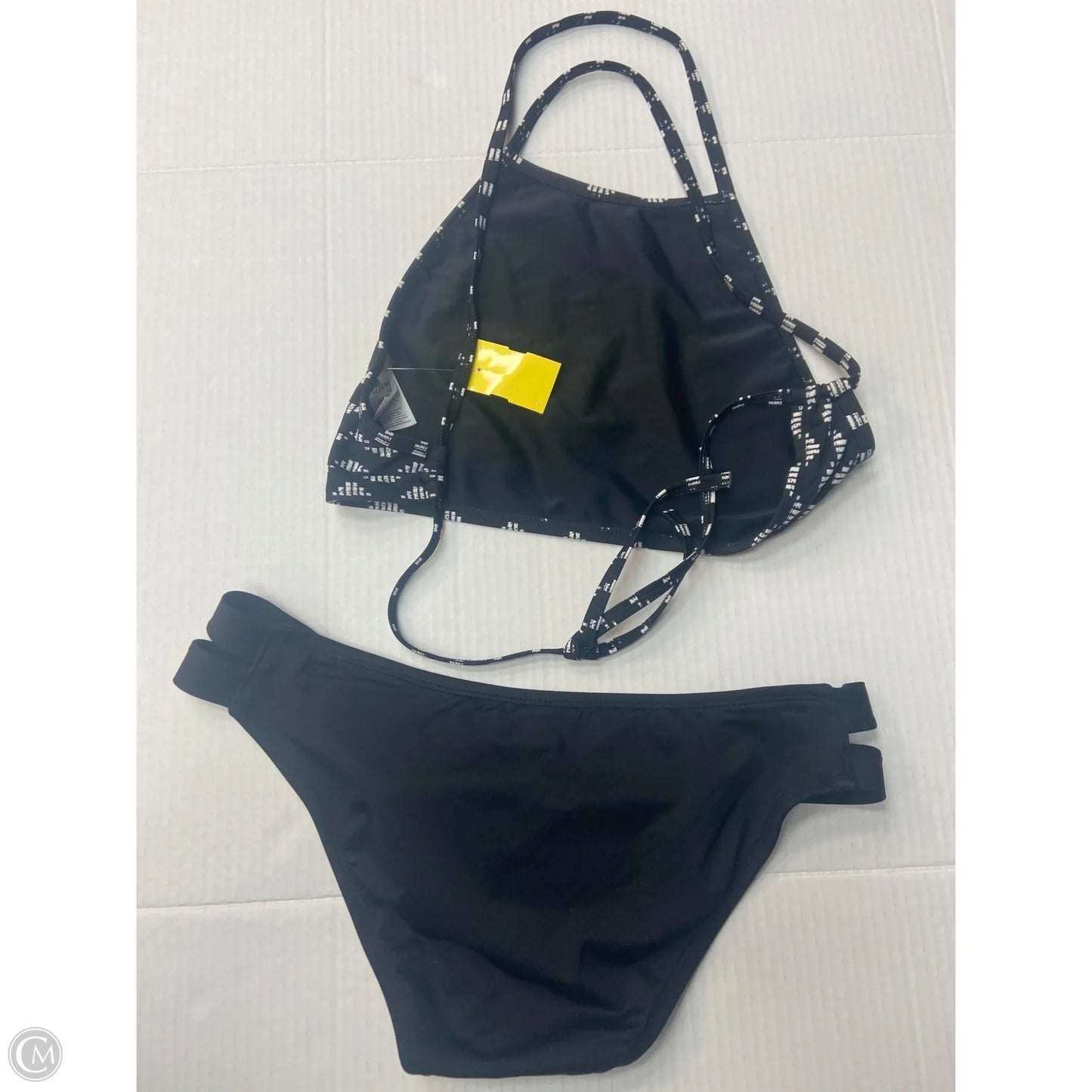 Swimsuit 2pc By Mossimo In Black, Size: S
