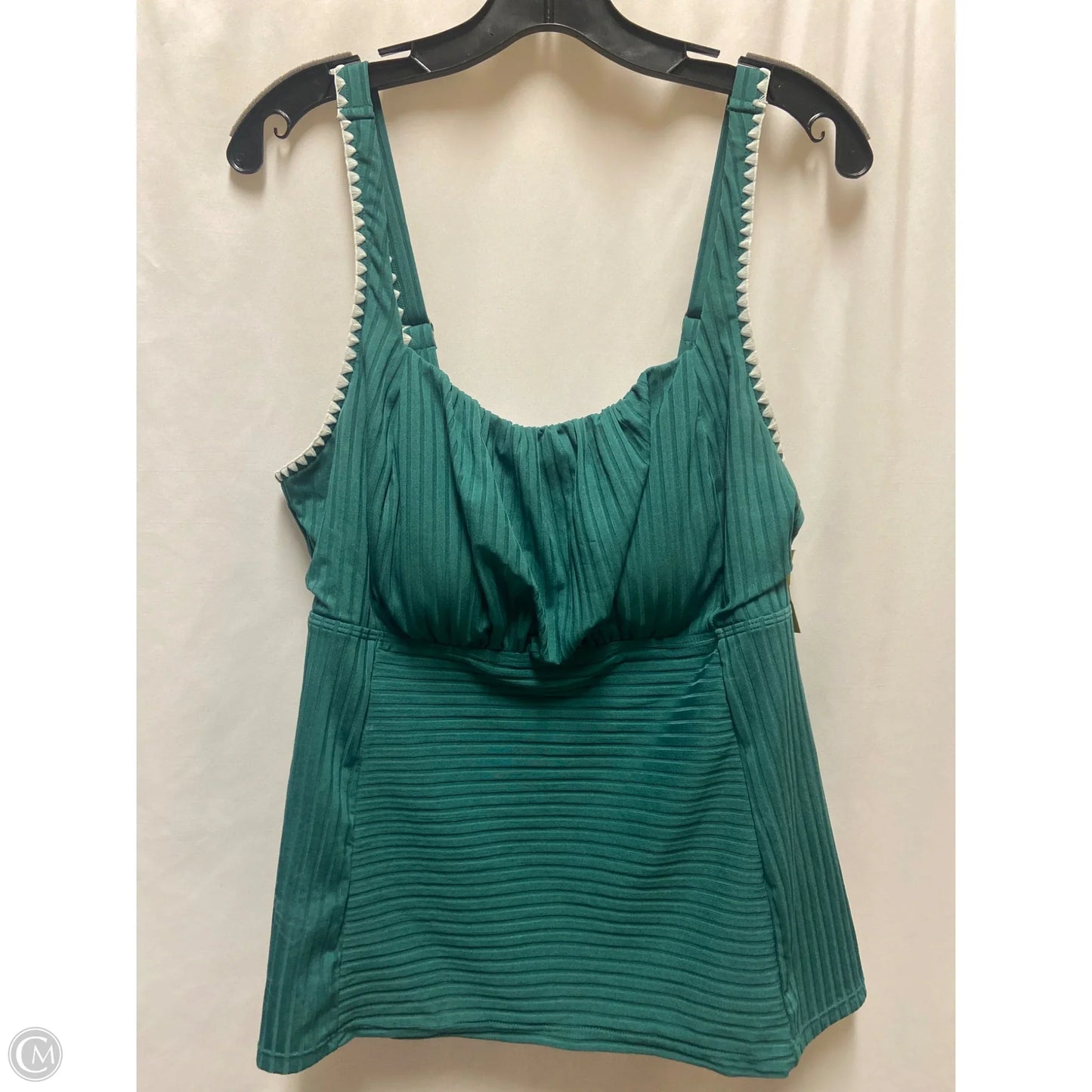 Swimsuit 2pc By Clothes Mentor In Green, Size: Xxl