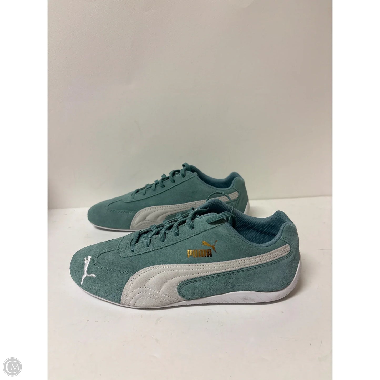 Shoes Sneakers By Puma In Green, Size: 8.5