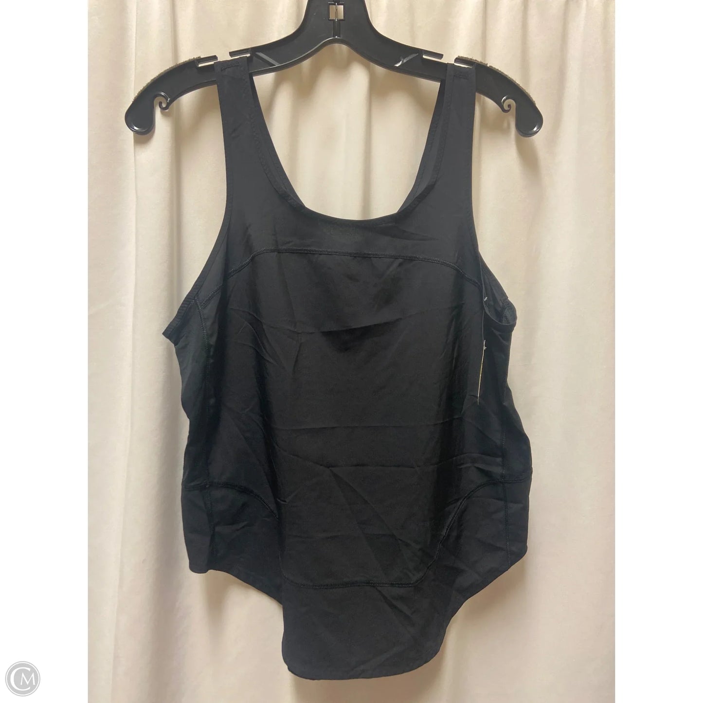 Athletic Tank Top By Lululemon In Black, Size: M