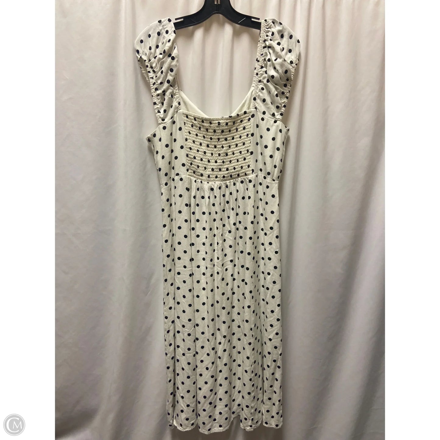 Dress Casual Maxi By Old Navy In Black & White, Size: L