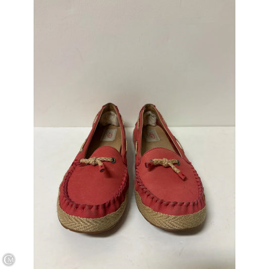 Shoes Designer By Ugg In Pink, Size: 9.5
