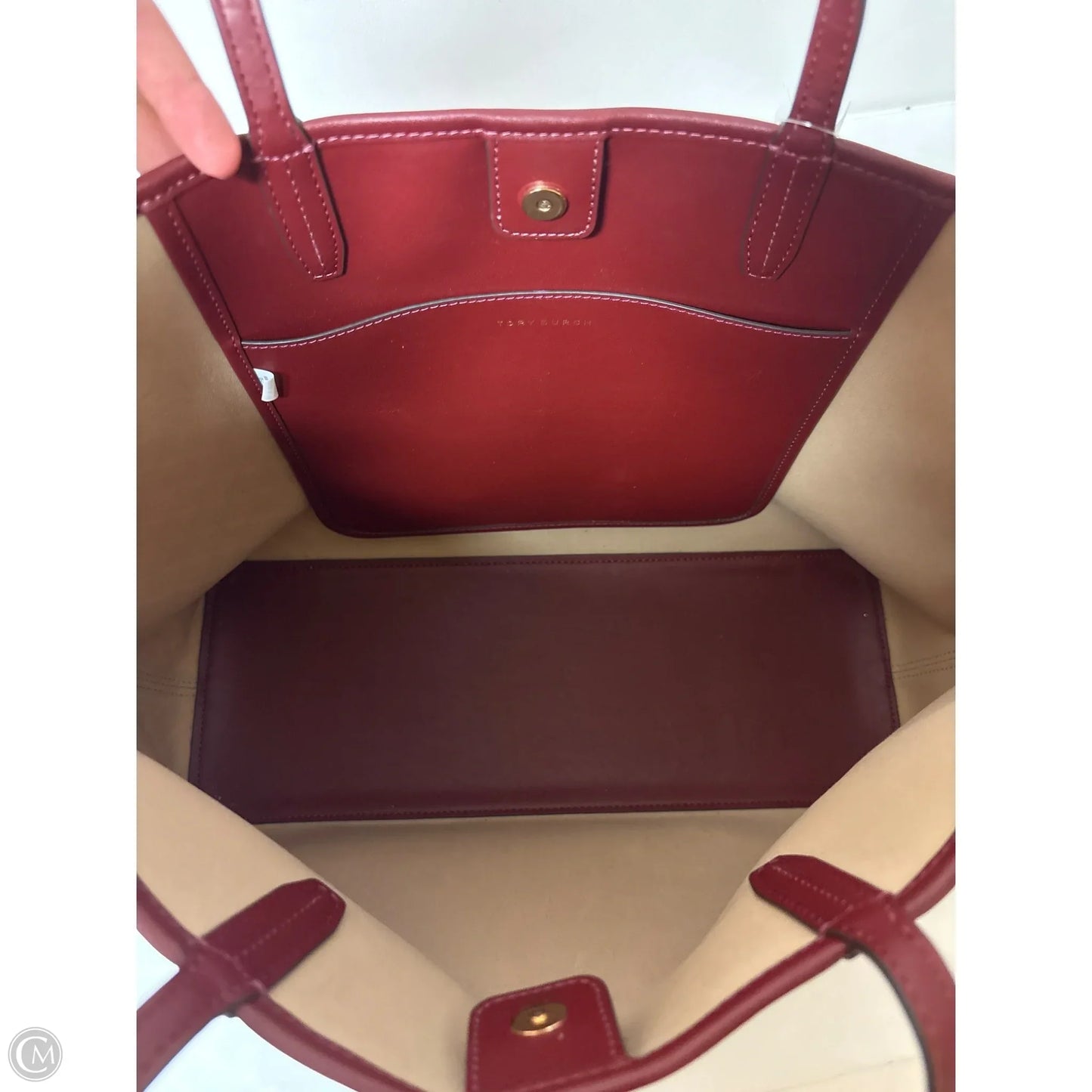 Handbag Designer By Tory Burch, Size: Large