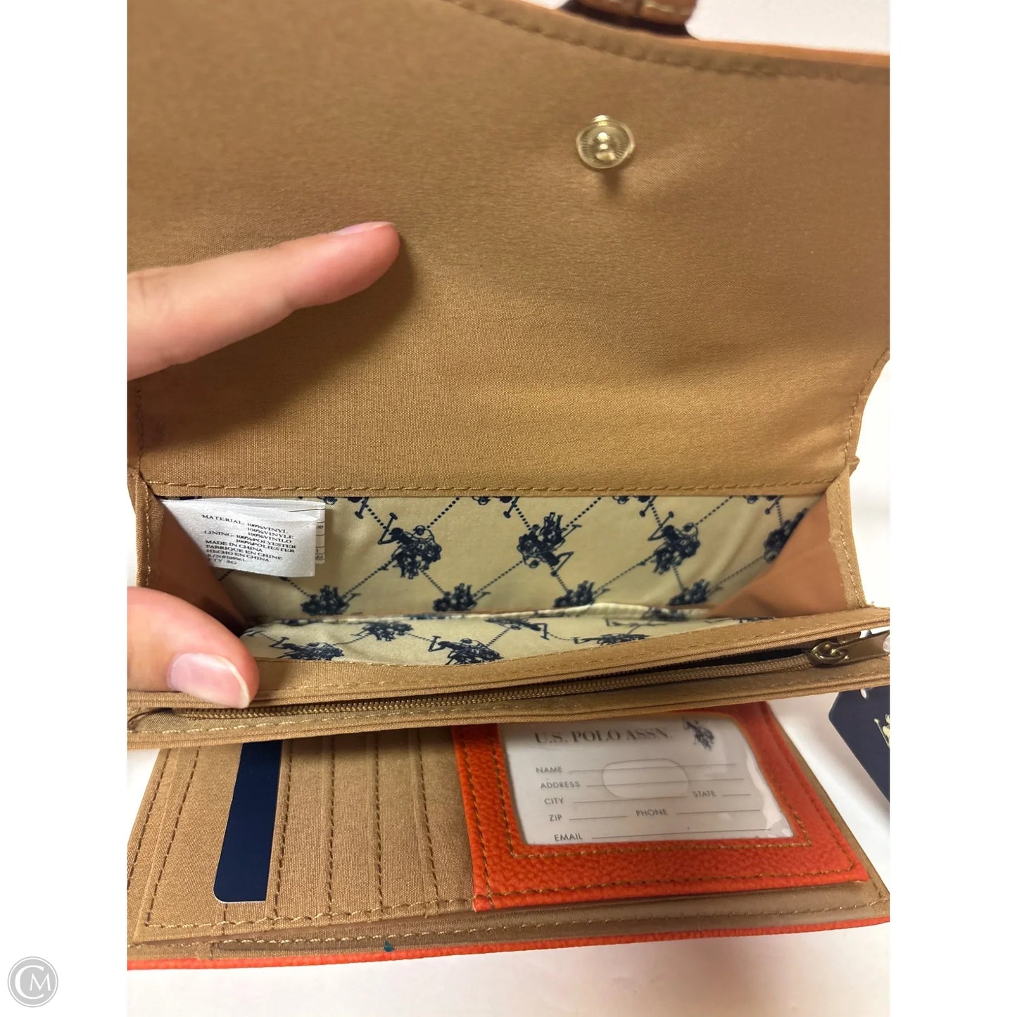 Wallet By Us Polo Assoc, Size: Large