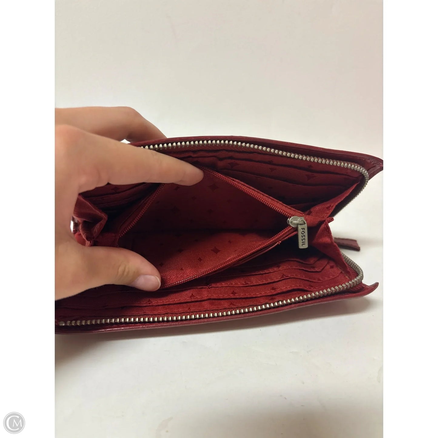 Wallet By Fossil, Size: Large