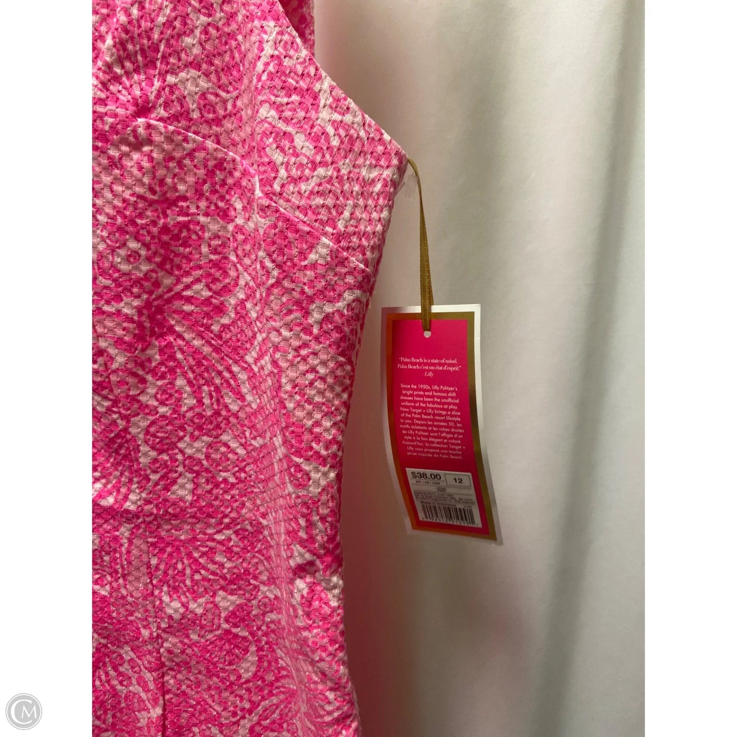 Dress Designer By Lilly Pulitzer In Pink, Size: 12