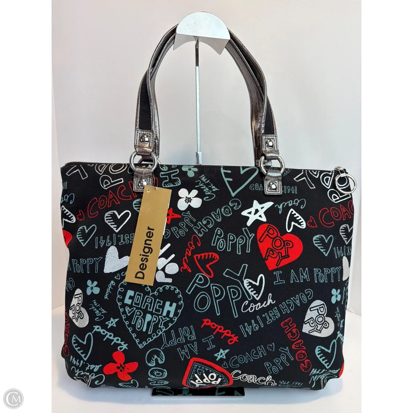Handbag Designer By Coach, Size: Large
