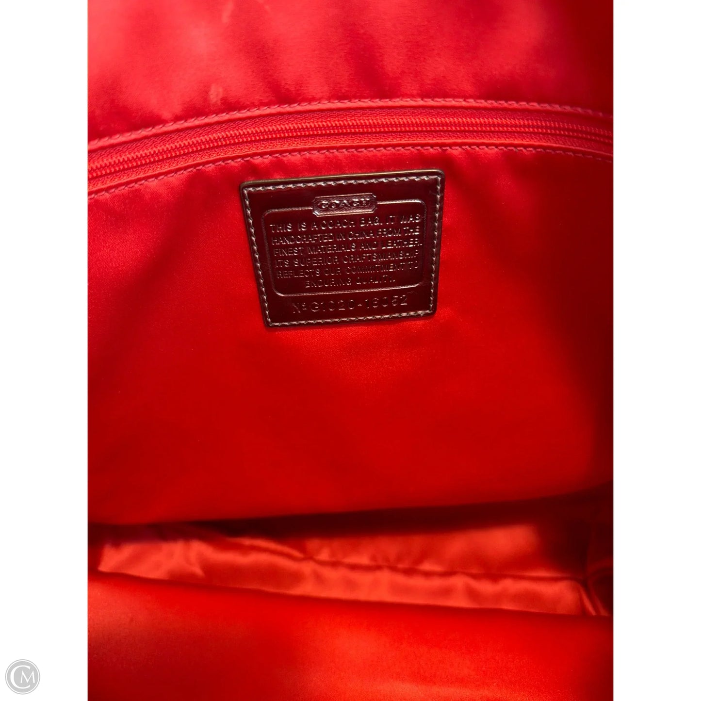 Handbag Designer By Coach, Size: Large