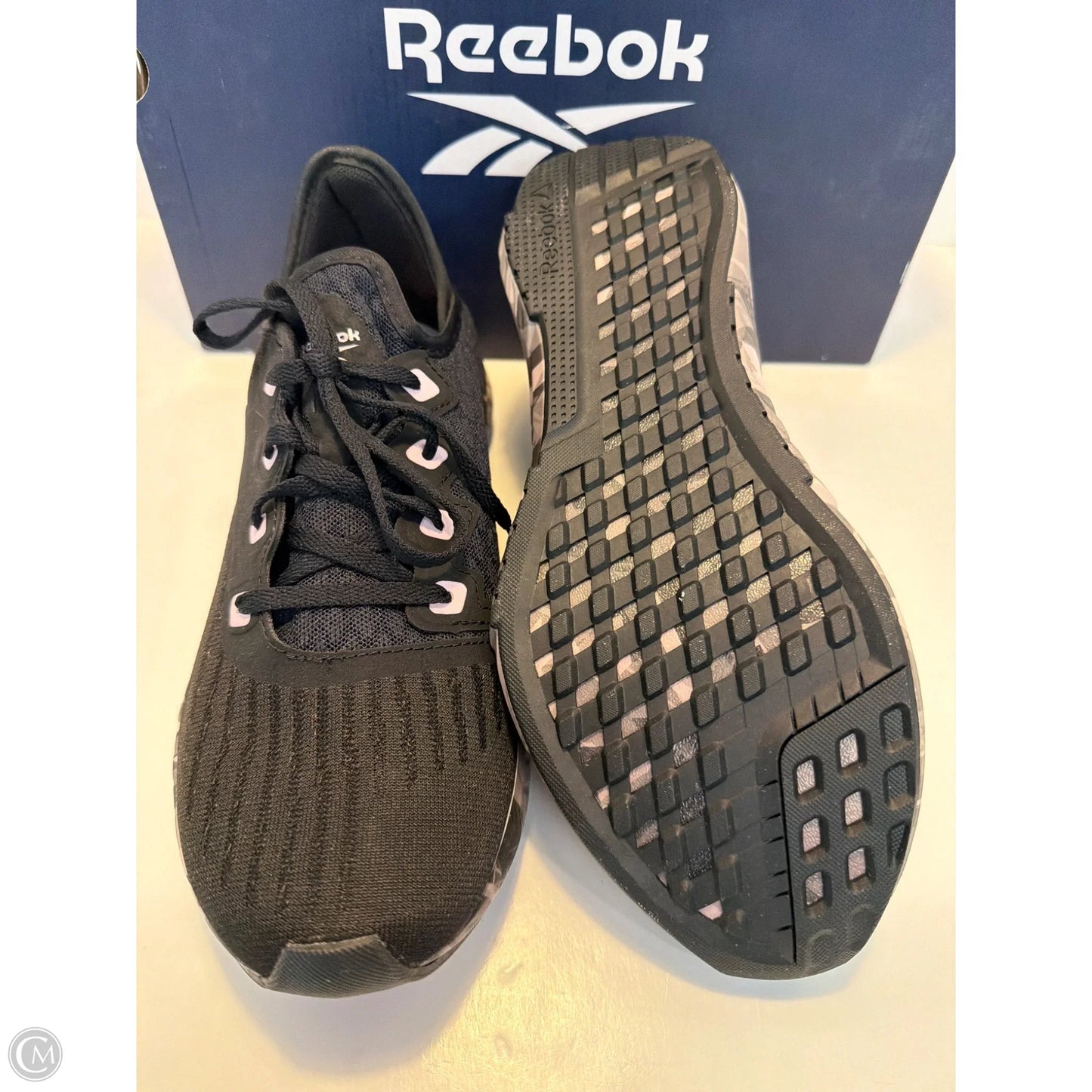 Shoes Athletic By Reebok In Black, Size: 8