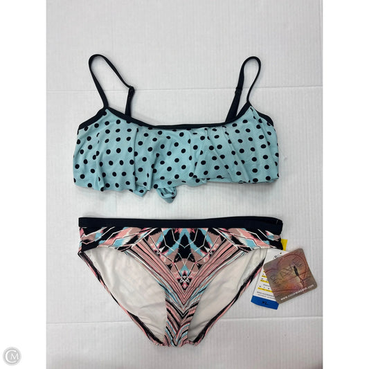 Swimsuit 2pc By Clothes Mentor In Teal, Size: Xl
