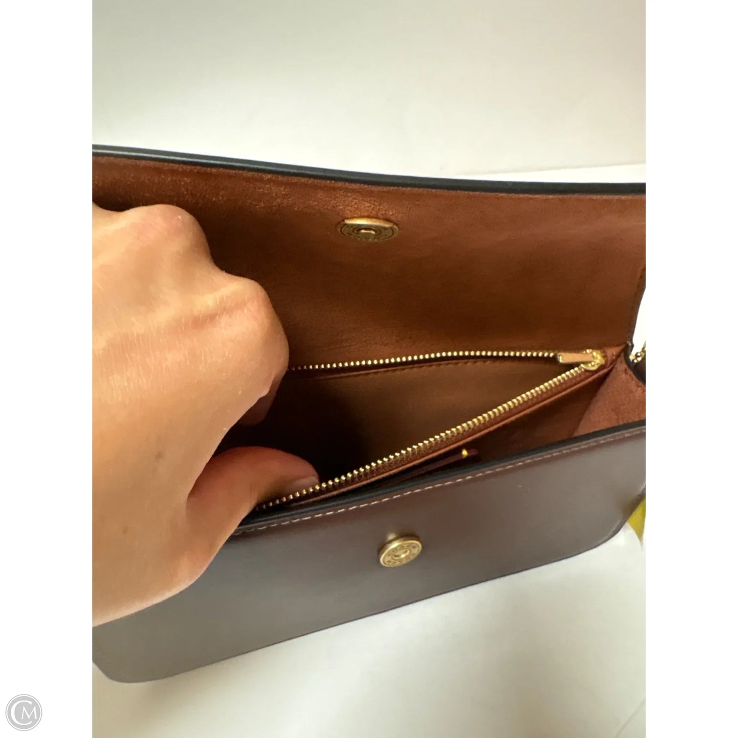 Handbag Designer By Coach, Size: Small