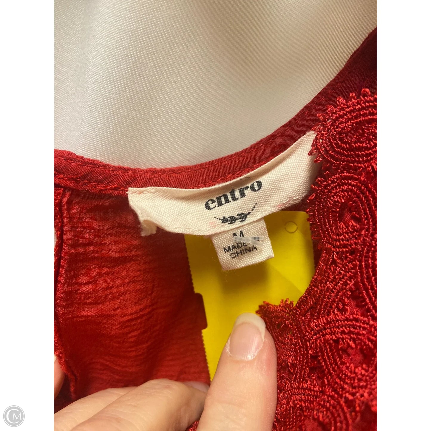 Dress Casual Short By Entro In Red, Size: M