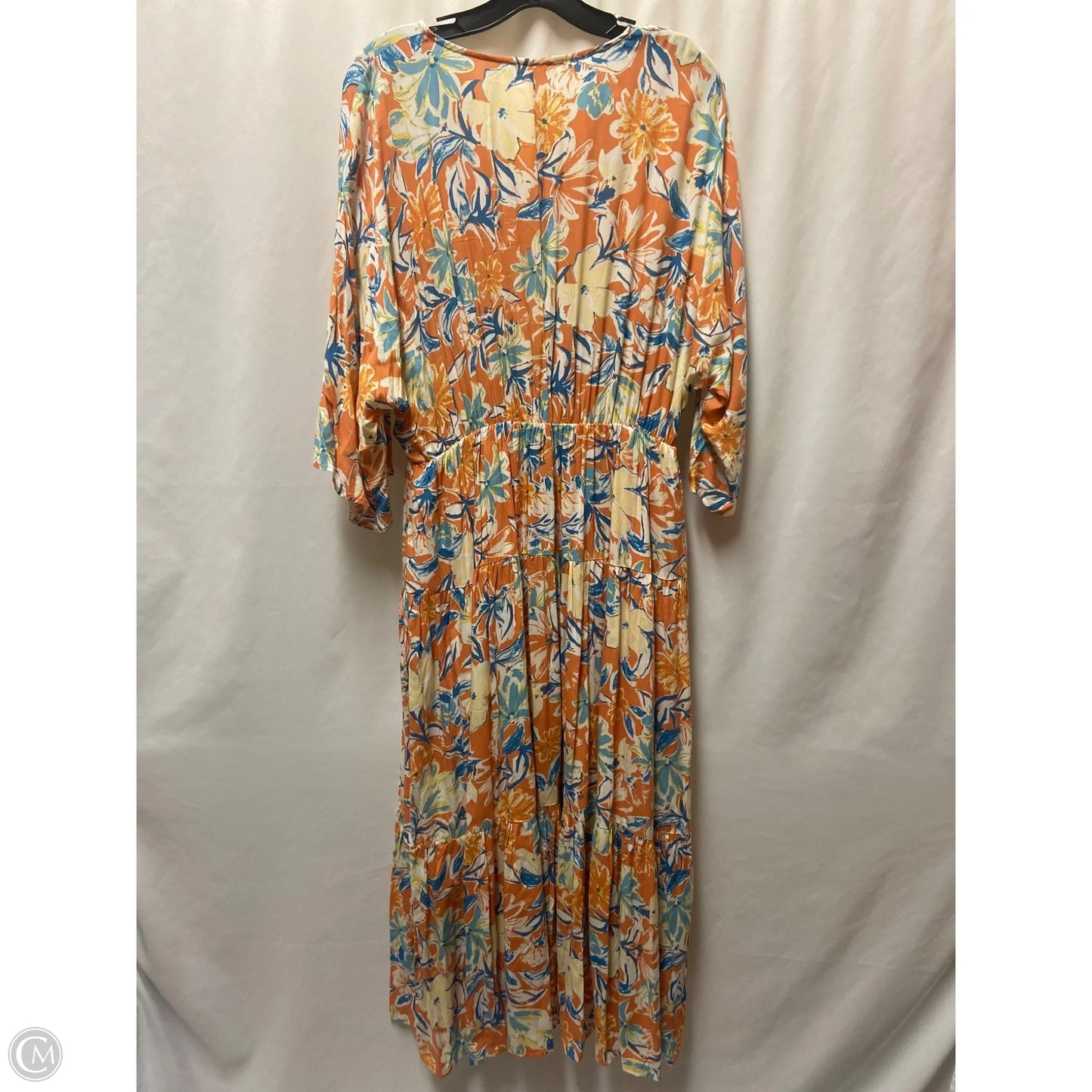 Dress Casual Maxi By Entro In Peach, Size: Xl