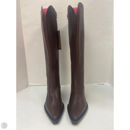 Boots Knee Heels By Dolce Vita In Brown, Size: 6