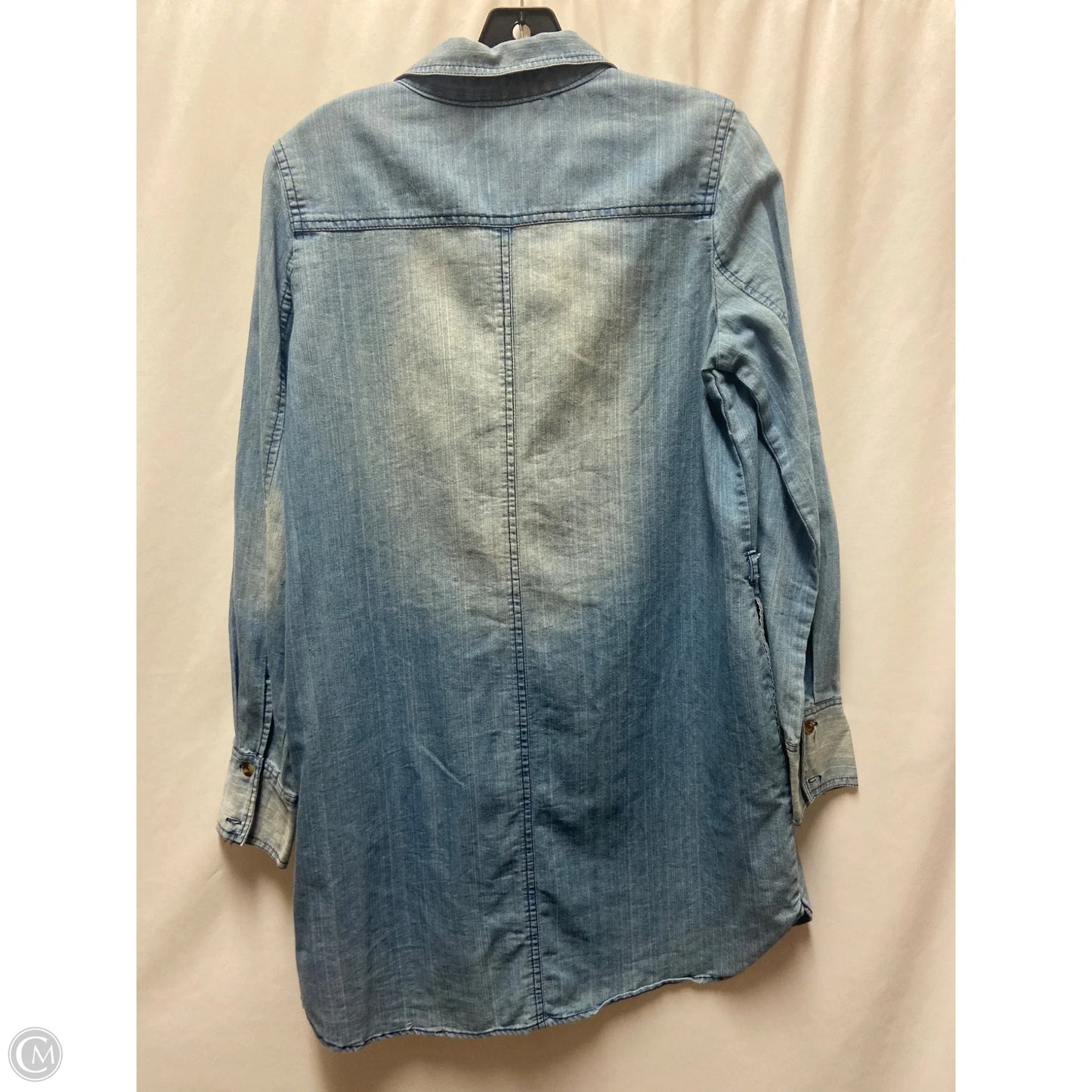 Dress Casual Midi By Papermoon In Blue, Size: L