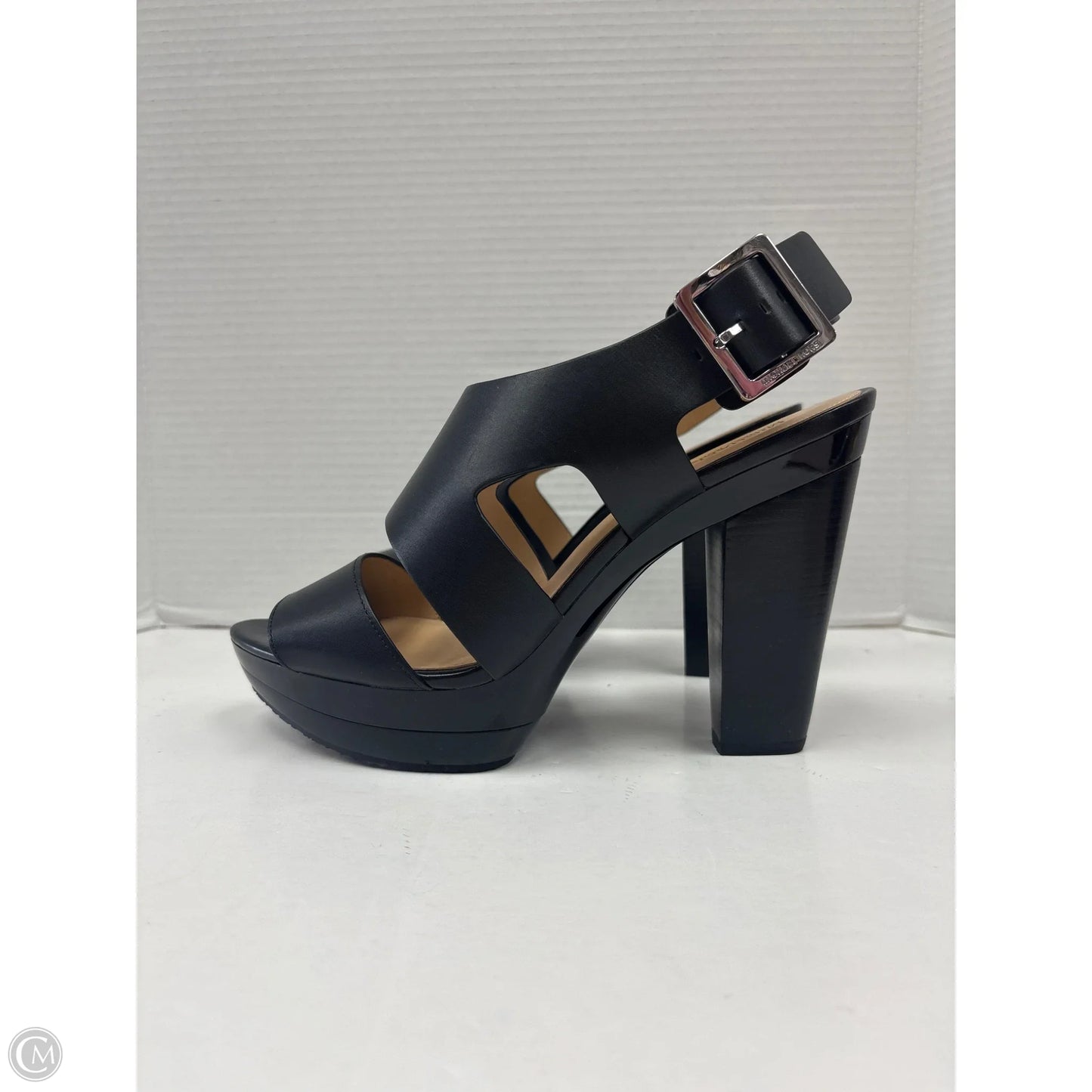 Shoes Heels Block By Michael By Michael Kors In Black, Size: 10